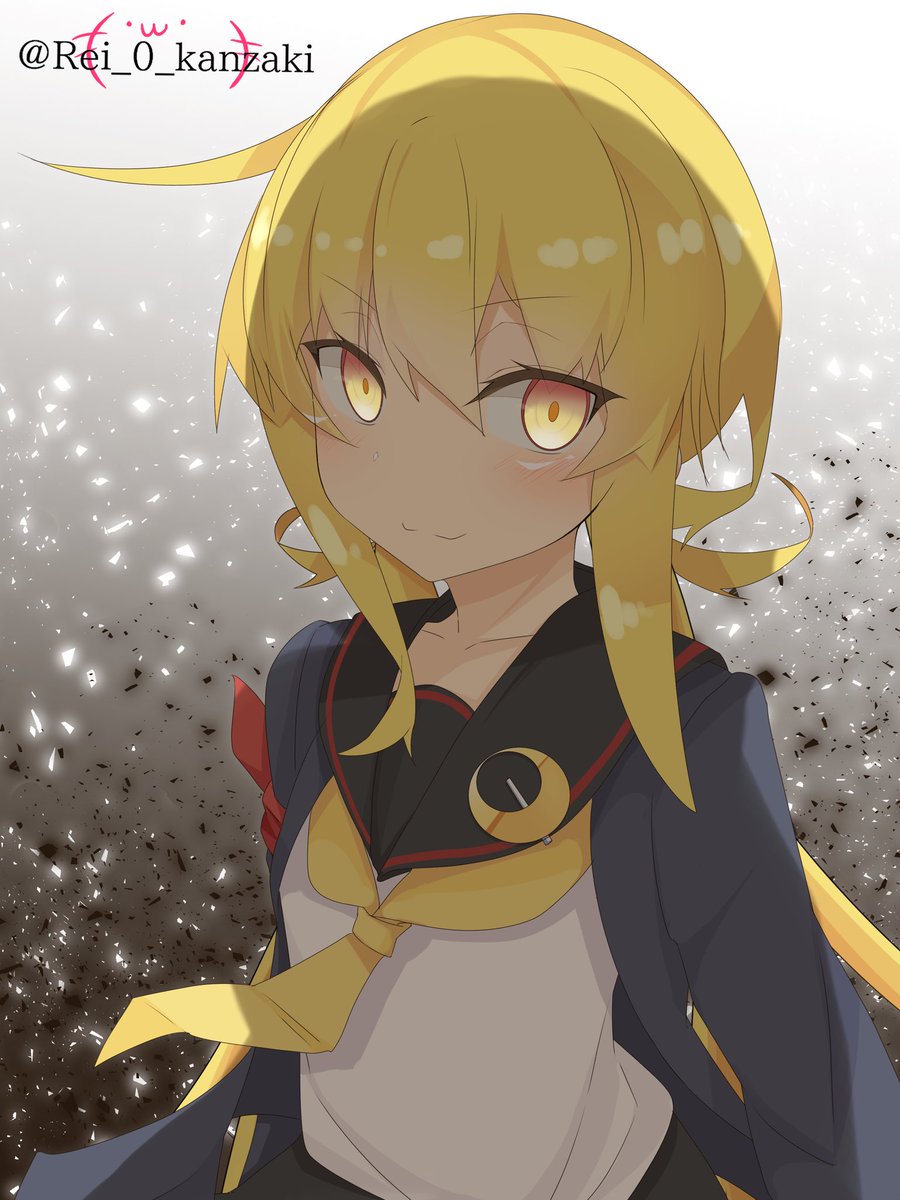 Rei_0_kanzaki's tweet photo. 「つぎは────ボクの番、だね」

(遅刻だけど一応アンケでタグ付け)
#艦これ版深夜の真剣お絵描き60分一本勝負
#艦これ版真剣お絵描き60分一本勝負_20261018 https://t.co/fEWYjSUoJN
