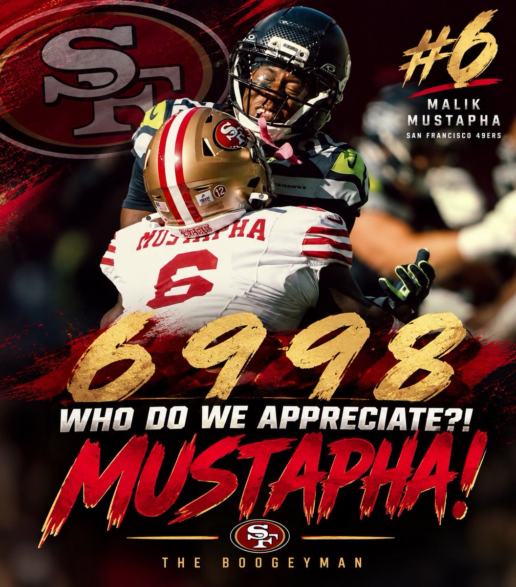 keisha_vic92922's tweet photo. KEEP BEING YOU, MALIK! โค๏ธ๐
#MalikMustapha #49ers #FTTB #TheBoogeyman #BangBangNinerGang https://t.co/PlGTi23Jof