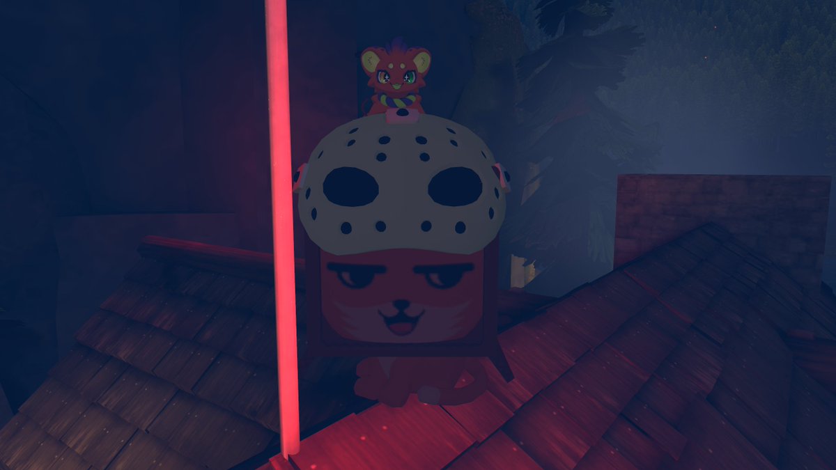 BigMoomba's tweet photo. Daily Quest to find VRCat ^^
Must say today i rly needed some time to find him xD
Finding the Slasher Gear gives me more problems so far...
Looks like i miss 1 spot for the first day and today

#VRCSPOOKALITY26 #NotCute #VRChat #Rosune #DaifukuDragon https://t.co/MbsOf3QX6J