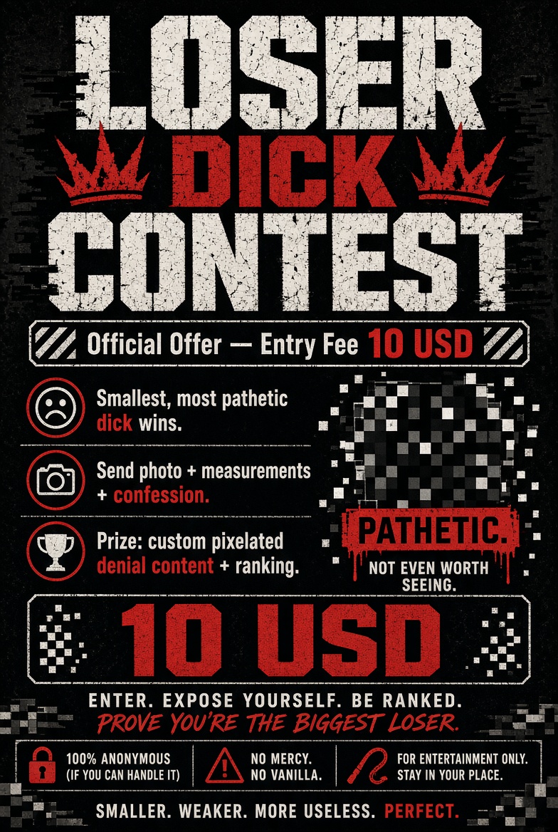 cokeyspeedx's tweet photo. 🚨🚨🚨🚨🚨LOSERS ARE U THERE? #dickcontest https://t.co/dGVyoMaDgM