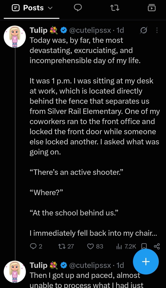 outnabout47's tweet photo. Careful who you follow.

She was "sitting at her desk" in Oregon a few days ago amd now at the soccer fields in Kansas.

The internet is full of spam and bots. https://t.co/35OWIurzKM