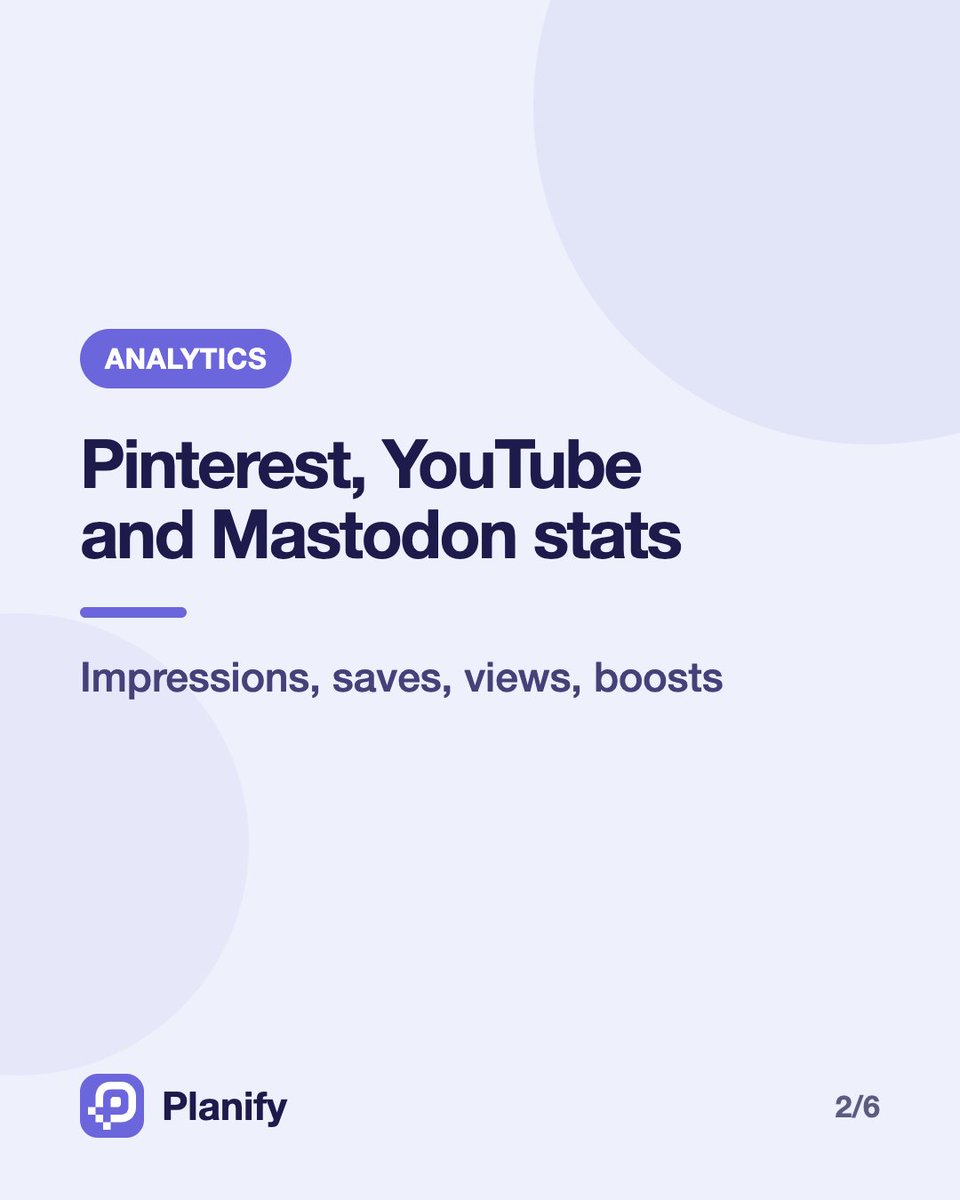 planifyapps's tweet photo. 1/2

Shipped on Planify lately:

• Pinterest, YouTube + Mastodon analytics
• every post shows its own account (multi-account fixes)
• 4 pages rebuilt from Search Console data
• 22 pins scheduled with Planify itself
• 1 title bug caught before it shipped

Solo, steady. https://t.co/9RgDEPdNQU