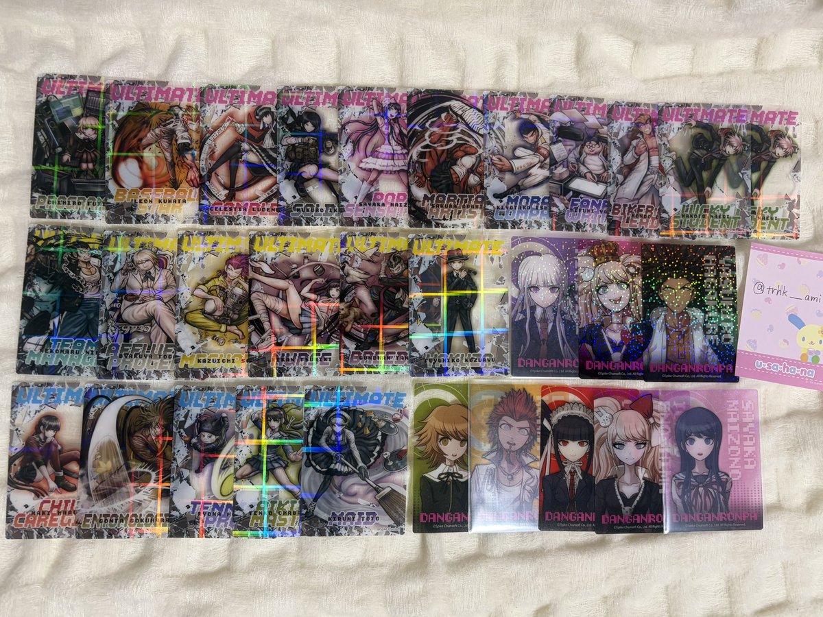 trhk__ami's tweet photo. 【交換/買取】 ダンガンロンパ ダンロン ダイソー セリア キャンドゥ 百均

譲┊︎画像1~3(江ノ島、最原、霧切、苗木、十神、日向、赤松etc)、定価+送料

求 ┊︎同異種王馬、狛枝、定価＋送料(PayPayのみ)>キーボ

★郵送or大阪梅田での手渡し
★比率違い◎

検索からでもお気軽にお声掛けください🙇🏻‍♀️ https://t.co/pyTtktacsc