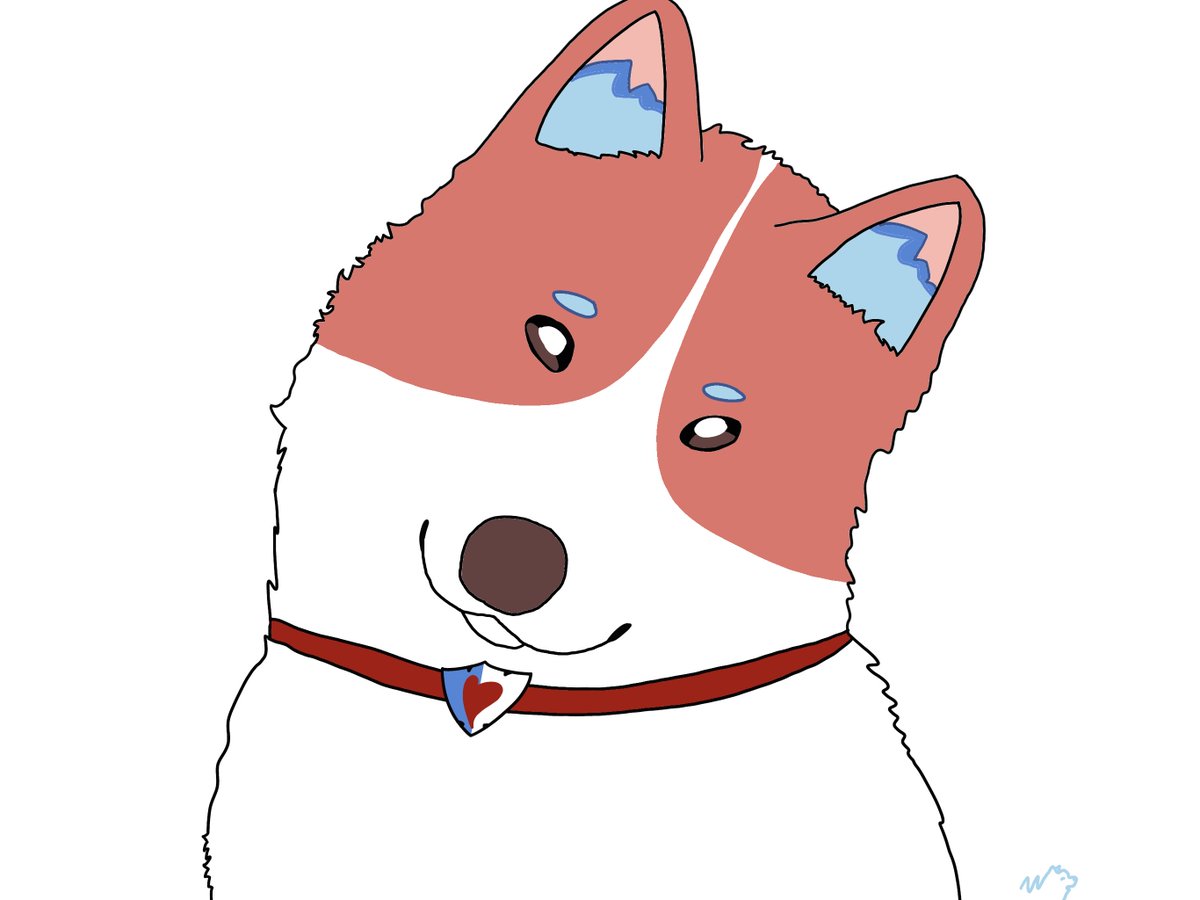 Wolf21mountain's tweet photo. #BloodflameArt wolf/rosarian giving puppy eyes: can i have a cookie pls? https://t.co/ohVrcOS8kr