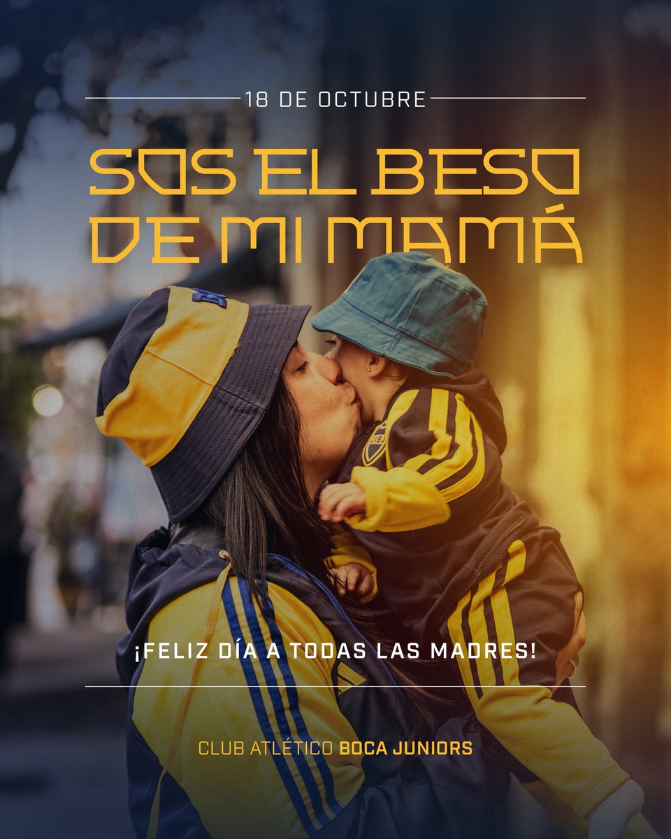BocaJrsFutFem's tweet photo. ¡Feliz día a todas las madres bosteras! 💙💛💙 https://t.co/kuSka38lQh