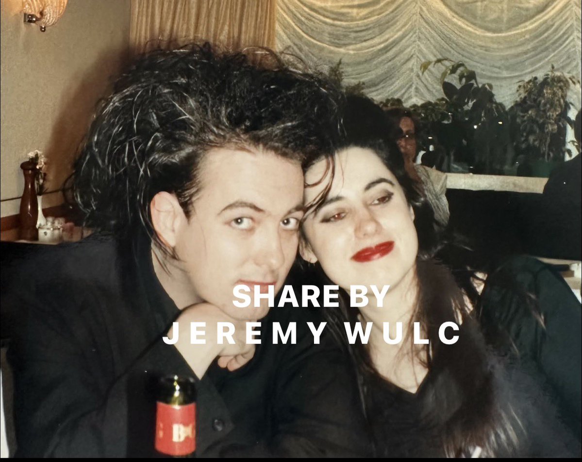 jeremyWulc's tweet photo. L’amour éternel … #robertsmith #marypoolesmith #thecure #pictuesofyou #loveforever https://t.co/tfxVvAwbMK