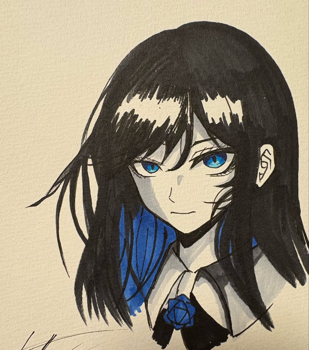 _u_n_o_Adomin's tweet photo. #見た絵師さん強制初投稿の絵と今の絵を比べる 
沢山Adoちゃんを描いてコピックの使い方も少しは成長を感じる。。。 https://t.co/BXHXrgBJjf