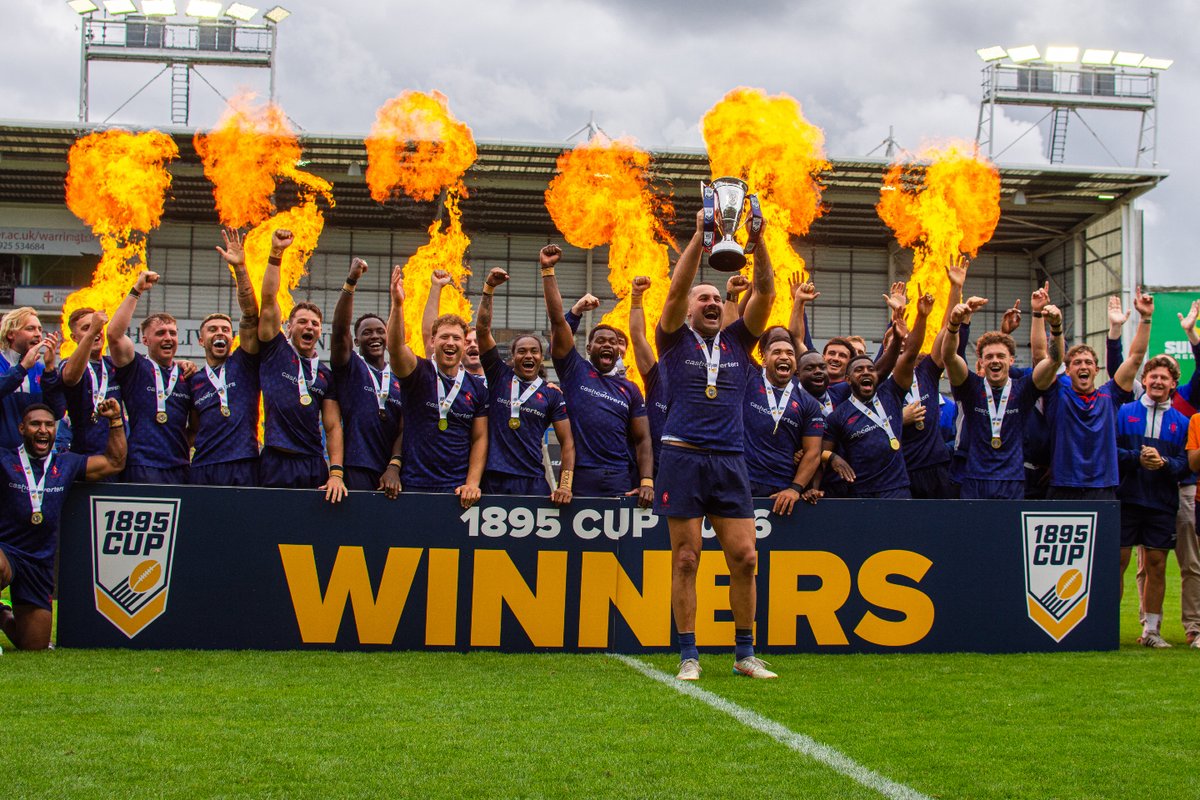 LondonBroncosRL's tweet photo. Two weeks ago today πΒ
Champions. 1895 Cup winners. League Leaders.
Our first ever treble β€οΈ
Β #wearelondon #relentlesspursuit https://t.co/XgntTmCTw2