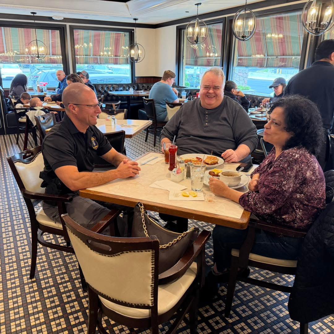 EBPDNJ's tweet photo. Thank you to everyone who stopped by our Coffee with a Cop event on Saturday at the Colonial Diner! https://t.co/bdEUTSf8RA