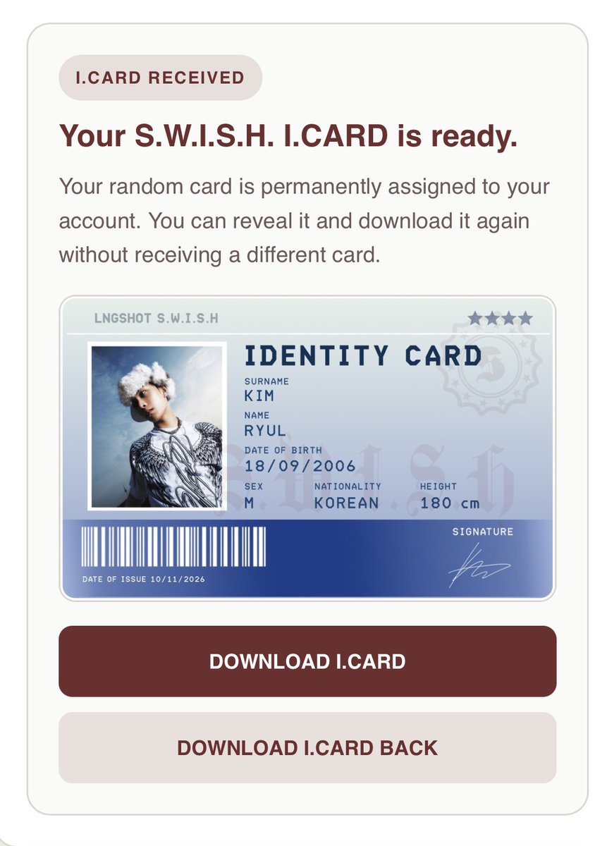 Edaj2728's tweet photo. I got ryullll 🥳
#SWISHPreSaveParty
#SWISHYourWay https://t.co/khpaNSNmWL