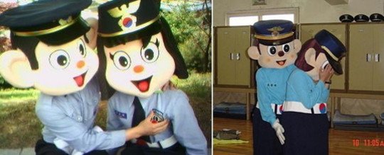 aina0660's tweet photo. 포순이가 어떻게 디자인이 바꼈는지암?
과거에 포순이에 대한 성희롱을 남자들은 '재미'로 소비했음 

남경들도 포순이 포돌이로 분장하고 가슴이나 엉덩이같은 부위에 손을 대거나 키스를 하는등 콘셉사진을 찍어서 여러차례 논란이 되기도함 

그러다가 2017년 남자 의경들이 전역사진이라고 포순이 치마스커트를 아래에서 처다보고 포순이를 더듬는 사진을 sns에 찍어올림 이 사진이 전국적으로 논란이 되어 퍼지면서 도화선이됨

2015년이후로 페미니즘 리부트가 시작되며 페미니즘이 대중화되기 시작했고 그 이후로 페미니스트들에 계속해서 목소리를 내며 사회에 여성차별적인 부분이 바뀌기 시작함

페미니스트들은 이렇게 포순이를 성적대상으로 보는 시선에 대해서 사회에 항의를 했음

그 항의가 모이고 모여서 2020년에 경찰청이 포순이 디자인을 바꾸겠다고 했고 포순이는 치마를 벗고 바지를 입고 속눈썹이 제거되고 귀를 가리는 단발머리에서 포돌이처럼 귀를 보여주는 지금의 모습을 갖추게됨