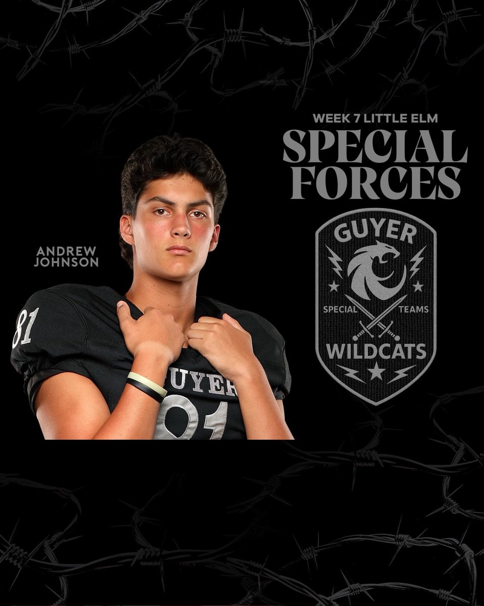DentonGuyer_FB's tweet photo. 𝐒𝐩𝐞𝐜𝐢𝐚𝐥 𝐅𝐨𝐫𝐜𝐞𝐬: 𝐋𝐢𝐭𝐭𝐥𝐞 𝐄𝐥𝐦

◼️Andrew Johnson 

#Southside | #DifferentBreed https://t.co/HmUsCofA7O