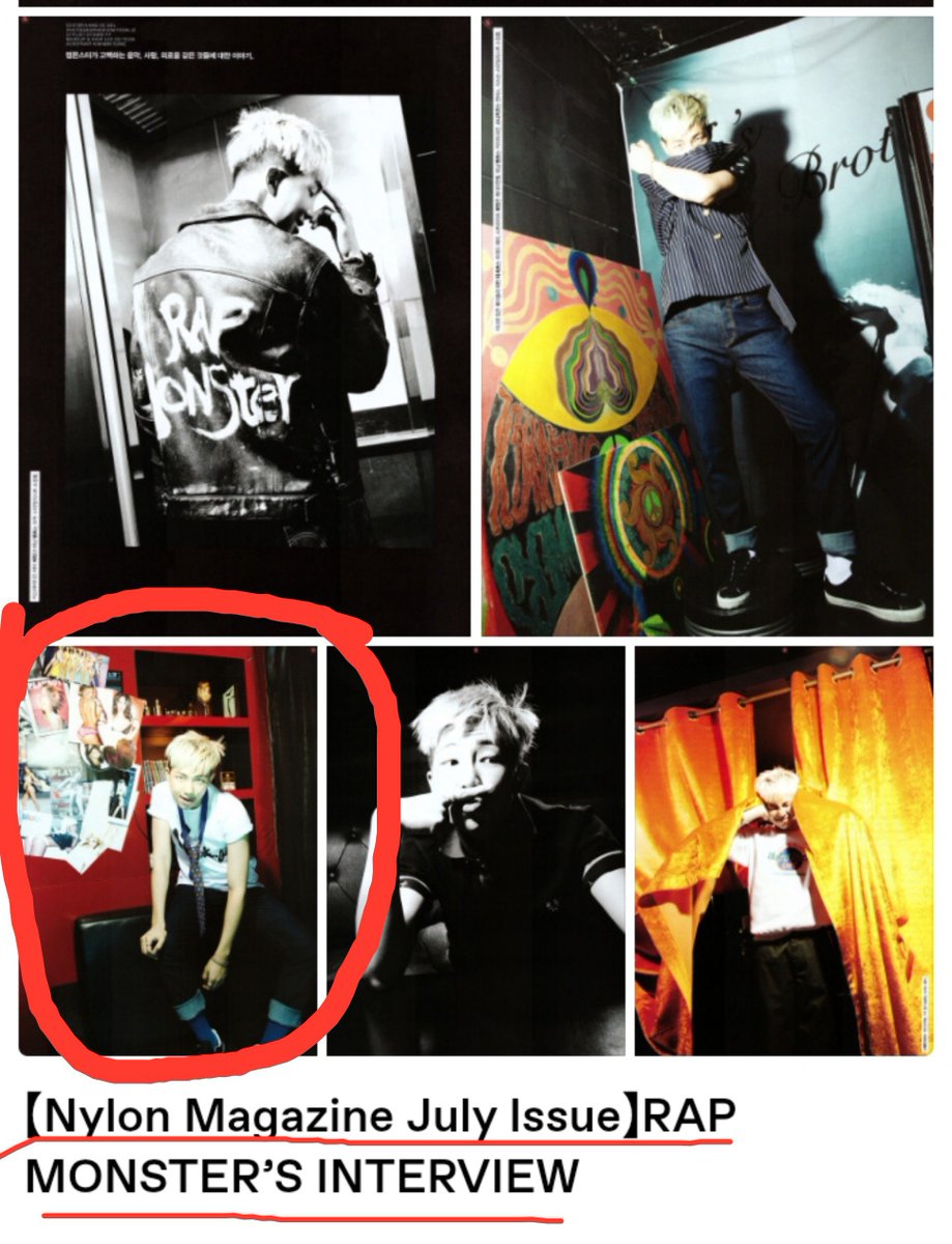 HavenCrave's tweet photo. Addressing the Misleading Narrative Surrounding Namjoon - a thread

This image is from 'Nylon Magazine-July Issue', which came out in BTS' debut era, Namjoon (RM) was a teenager back then and the photo was taken in a studio during the magazine photoshoot, not his personal room.
+ https://t.co/NPF7svS0Qx