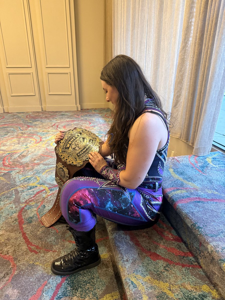 nikkistorm08's tweet photo. Follow the yellow brick road……

To Belfast. To @OTT_wrestling 

OTT was the first place I wrestled as Nikki Storm, in over 10 years on July 23rd, 2026. 

And today, on Sunday, October 18th, 2026, I leave Belfast as the OTT Women’s World Champion.

I am the Best in OTT!
I am the Best in the World!
I am the Best in the Galaxy! 🌌⚡️