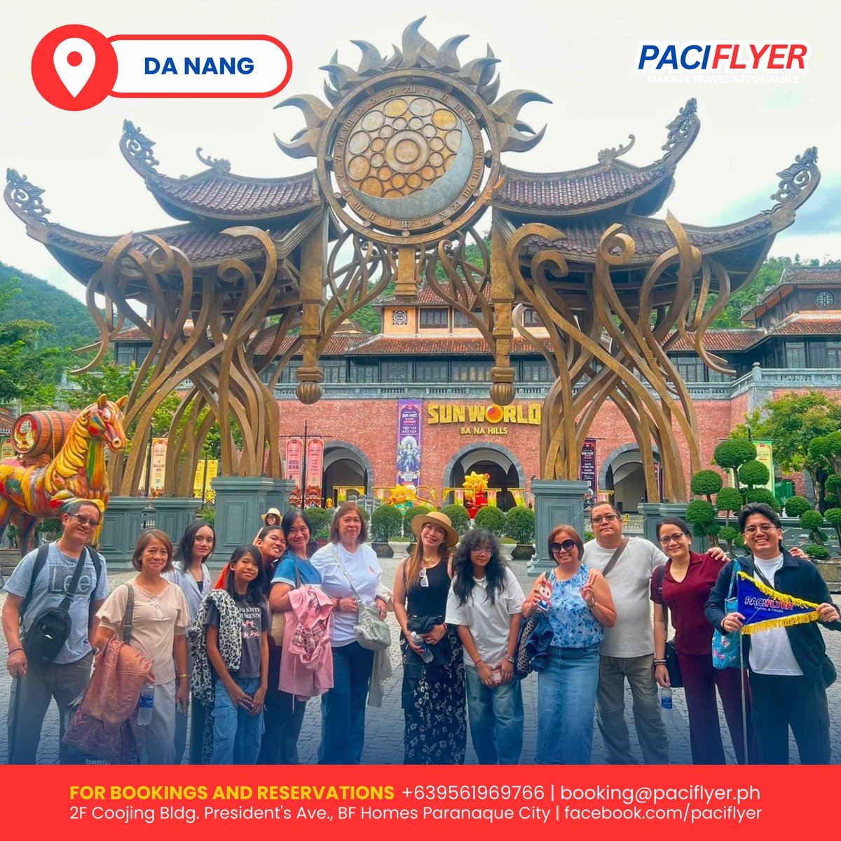 deia18dedeia's tweet photo. Core memories unlocked in Da Nang! Nothing beats traveling with the people who matter most. From Golden Bridge to family dinners and Ba Na Hills views, this is what vacations are made of. Maraming salamat, Batenga Family! https://t.co/0AEVH1pXhZ