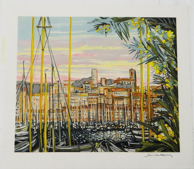 marieartcollec1's tweet photo. ✨ Own a piece of the French Riviera! Original hand-signed lithograph of Cannes Old Port by renowned painter Michel-Henry. Printed on premium Arches paper. 
🛒 Available now: https://t.co/278NxWp324

#FineArt #FrenchArt #Cannes #ArtCollector #Lithograph https://t.co/Jaeq9vG6HR