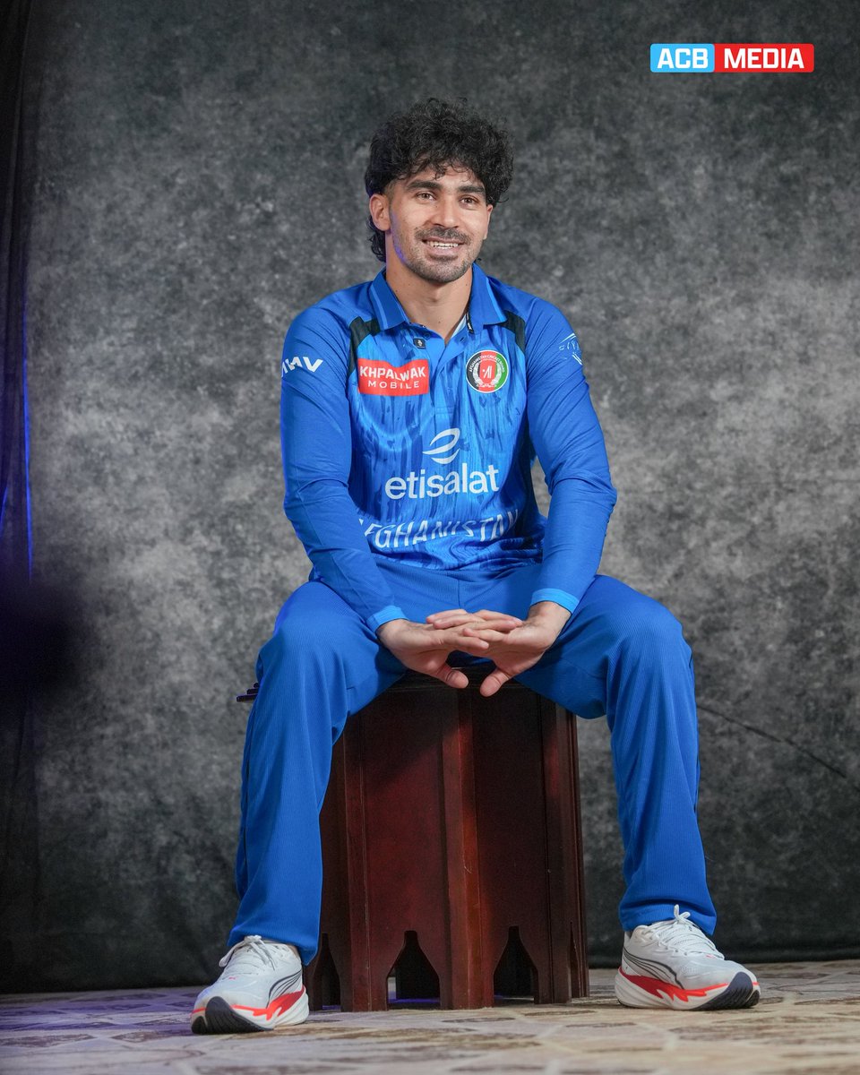 ACBofficials's tweet photo. THE LOOK
THE PRIDE
THE MISSION 

#AfghanAtalan brought their A-game to the camera and are ready for the road ahead! 👊

They take on Zimbabwe this afternoon in their opening match of the Etisalat ACB ODI Tri-Nation Series 2026, powered by SuperCola. 🙌

#GloriousNationVictoriousTeam | #ThreeTeamsOneSpirit