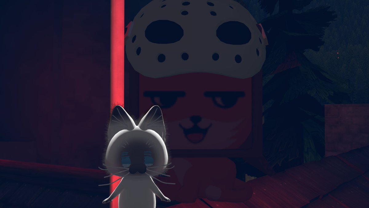 aengdu_VRC's tweet photo. #VRCSpookality26  
다 찾았다~ 
근데 고양이 위치 저기 맞나? https://t.co/V2xTAIvknO