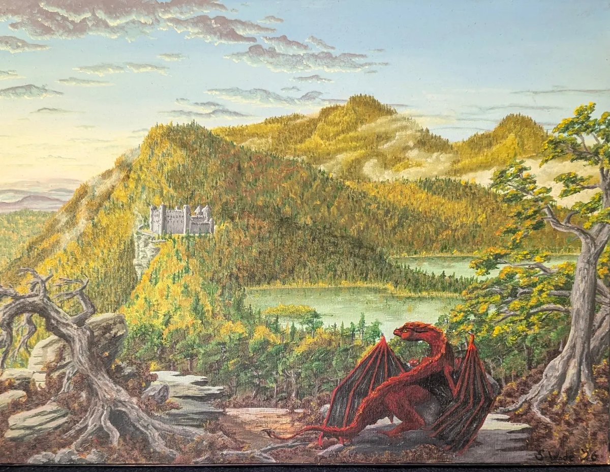 DeaDiCampos's tweet photo. It’s done! MET (BAM) Meets Myth No. 4: Dragon of the Catskills. https://t.co/zsXEU4NX2J