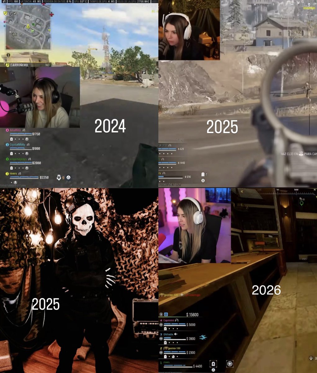 aac13_'s tweet photo. Verla jugar es un apapacho al corazón… que buenos han sido estos años. 🥹❤️‍🩹
Gracias a COD conocí a mi mono y aquí seguimos. 🐥

#RiversXCallOfDuty 
ME4PopUpXperience https://t.co/kfEIrd2ZqT