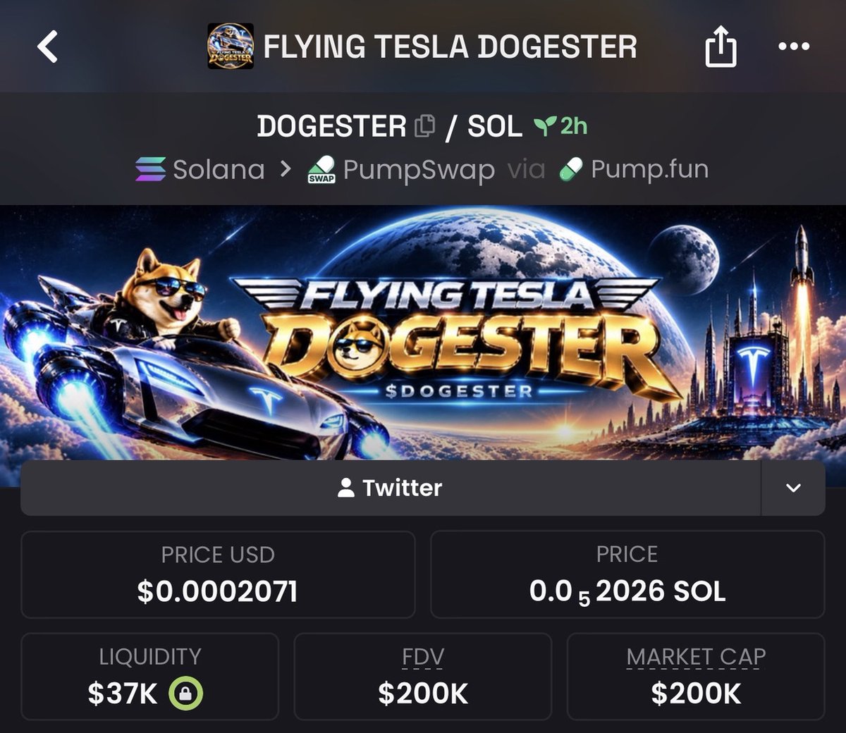 czbinanceprd's tweet photo. THIS IS THE NEXT 1000x coin
THIS WILL HIT MILLIONS 
DO NOT FADE ME

ALL YOU HAVE TO DO RN IS TO BUY AND HOLD $DOGESTER

CA - 8RpybikpGLbKsYJ4FXz12ExDz89R7VXAUZ3JXNcKpump

DYOR/NFA https://t.co/wrqbCTnsct
