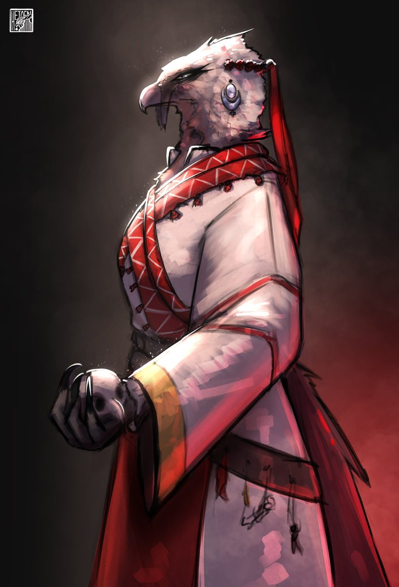 hetoenliz's tweet photo. Vega the Bearded Vulture

#oc #twistedfeathers https://t.co/TUs0X78Z2y