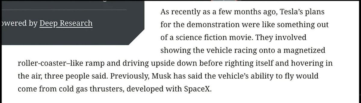xspotsdamark's tweet photo. It was already reported back in August that Tesla was building a magnetized roller-coaster ramp for the Roadster. Elon just straight up lied to everyone &amp; no one is even questioning it. https://t.co/ep6wKwUZCK