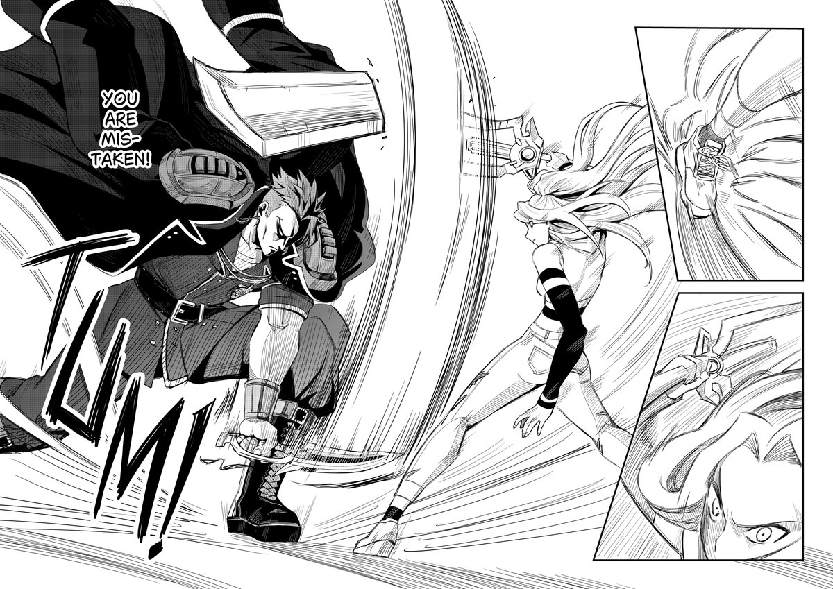 eladb_art's tweet photo. Introducing my manga: #TheLilithEffect 📖

In Asteria, the city of mages, Anna's life turns upside down: a powerful mages' order is after her, demons roam the streets, and the man who raised her is missing.  Read it free on Webtoon 👇

https://t.co/gE1Gv7Mzal https://t.co/NsJrgopRCz