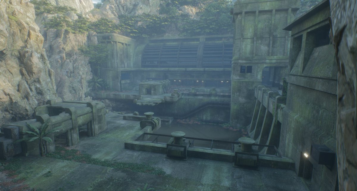 Infiniteforges's tweet photo. Early work in progress shot of the final area of 117. I still have a lot to do in the rest of the level but wanted to get start on this. Gonna make it over grown🍃 https://t.co/OwGFP5t6u7