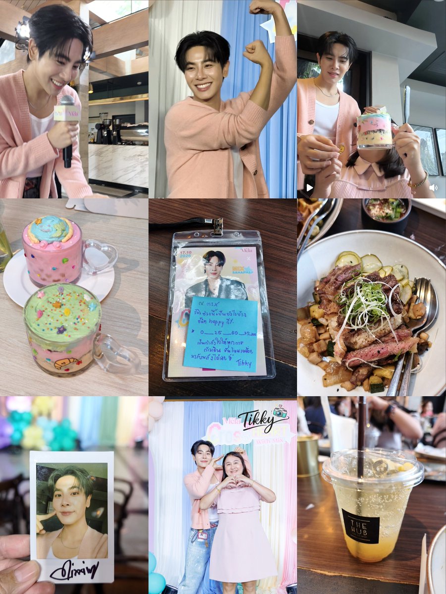 tikkyhamcheese's tweet photo. 17.10.2026 #MELAxMIX

Lucky Fan อีกครั้งกับยัยจิ๋ว แบรนด์เลี้ยงดูอย่างดี ได้ฟังมิกร้อง2เพลง workshop ทำเค้กก็เริ่ด เกมส์สนุกตลกได้โพลารอยด์จิ้มแก้มน่ารักใจเจ๊บ ส่วนเรฟถ่ายรูปคู่คือ น้องหมาของคุณหมอมิก🧑‍⚕️🐶 555

ได้ฟังมิกคุยก็คุ้มแล้ว ไว้เจอกันไหมน๊าคนเก่ง
เลิฟ❤️#mixxiw @wixxiws https://t.co/qjaTnrFcdi