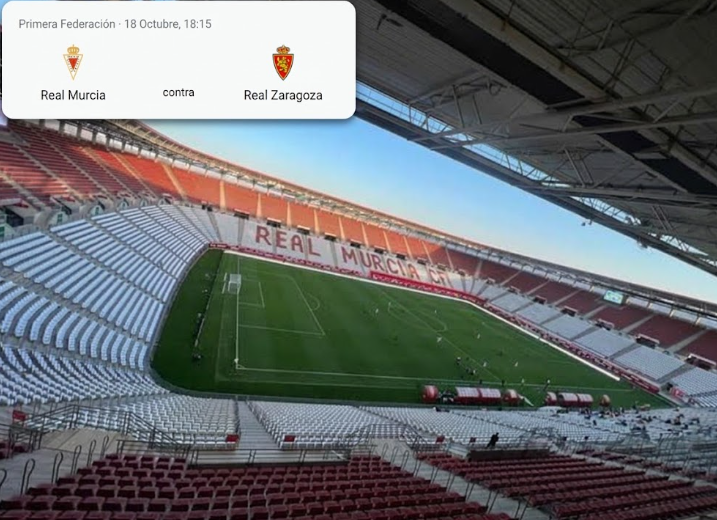 MurciaPolicia's tweet photo. ⚽El Real Murcia se enfrenta tarde al Real Zaragoza a las 18:15 h, en la jornada 8 de Primera Federación.

🚔 Si acudes al encuentro, planifica tu desplazamiento y sigue las indicaciones de los agentes.

#Murcia #RealMurcia #SeguridadVial https://t.co/iIrI2KmCVc