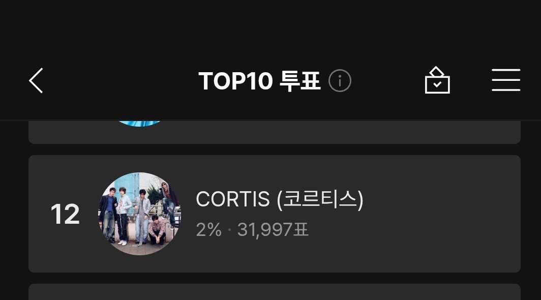 5CORT1S's tweet photo. MMA TOP10 CORTIS NAIK #12 😭🫂 YUK BISA NAIK LAGI SAMPE MASUK TOP10 🔥

MAKASIH BUAT SEMUA YANG UDAH USAHAIN VOTE APK MELON 🫶🫶 https://t.co/UveLfy2GYm