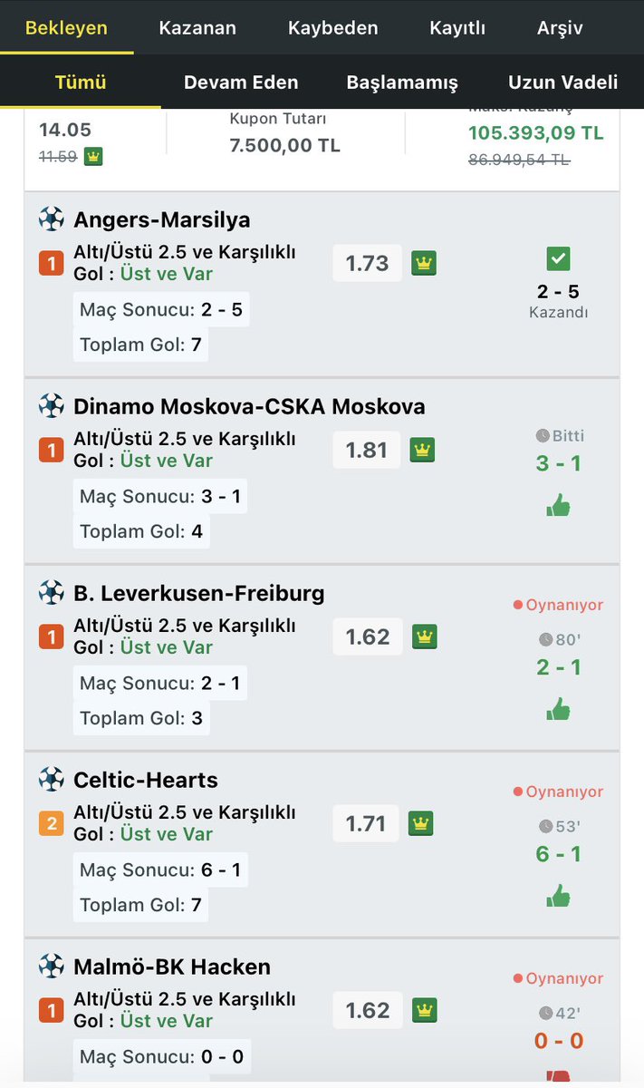 QuikRolling's tweet photo. Kaldık tek maça ilk yarı gol yok :) 

Malmö - Hacken KG var 2,5 üst olursa 5 kişiye 1.000₺ verelim 

Sinerjiiiiiiiiiiiiiiiiiiiiiiiiiii https://t.co/n7NjZLfrSO