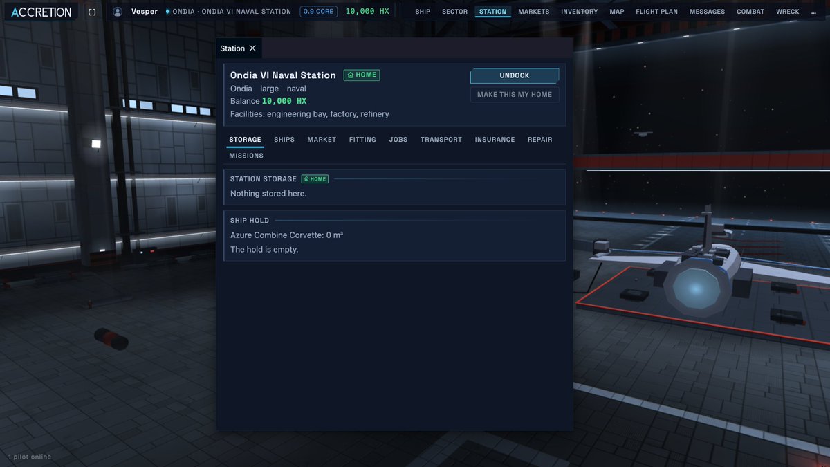 AccretionWorlds's tweet photo. @GamewithDave Accretion: A space sim trader. Huge universe. Mine, Trade, Pirate &amp; Loot the choice is yours. A bit like EVE, but more like the original Elite.  Hopefully the perfect mix of fun exploring and a little bit of depth to the mechanics and economics. https://t.co/05GmBjZXGY