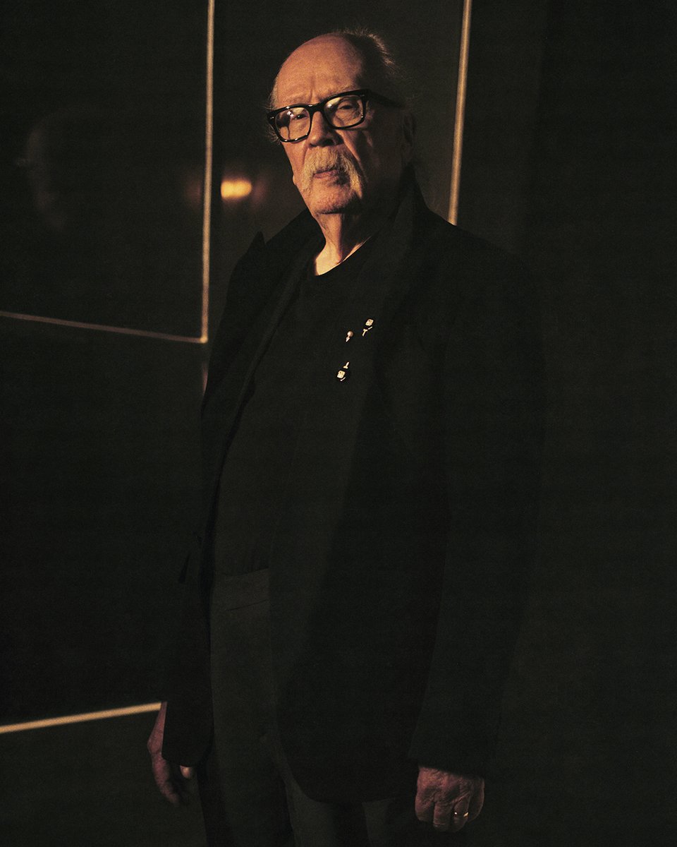 TheAcademy's tweet photo. John Carpenter x Academy Museum Gala.

Portrait by Gina Gizella Manning
Set Design by PLATNA STUDIO https://t.co/HIPTVsrwPl
