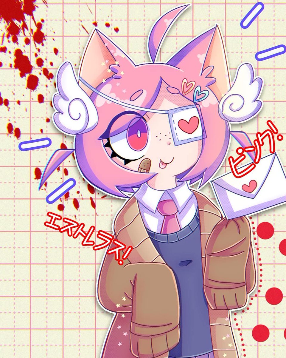 SAAO76's tweet photo. @jacksuika se me hizo adorable este personaje ^w^ Ù//~//Ú https://t.co/33tvYqHsPB