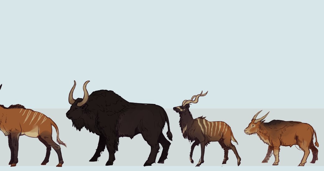 Lobatus1's tweet photo. Some close-ups of deer and cows https://t.co/XToy7i2Soz