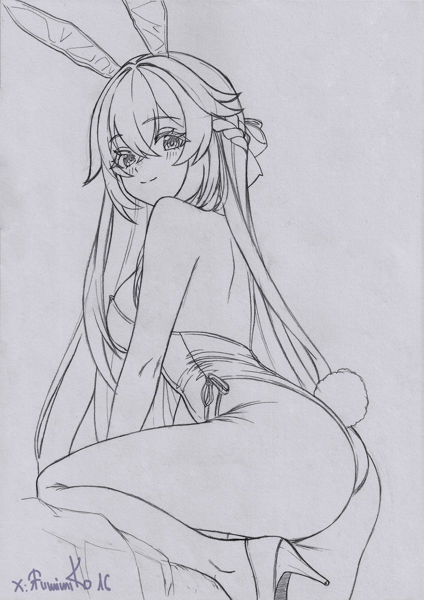 fumimiko16's tweet photo. ✨💜 Celestia - The next Stri-Bunny
(Lewd Ver. 3)

W.I.P

#fumimiko #fumimik0 #calabiyau #Strinova #StrinovaFanart #STRINOVA二次創作 #卡拉彼丘 #Celestia #星绘 https://t.co/8XFeosMHMi
