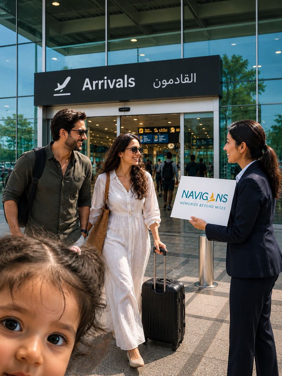 Matheus_zinho11's tweet photo. Trying to capture the perfect airport welcome, but the kid had other plans: “Excuse me, I’m the main character. ”

The best travel memories are often unexpected. Welcome to your next adventure with Navigans. https://t.co/BuPriyI5fu