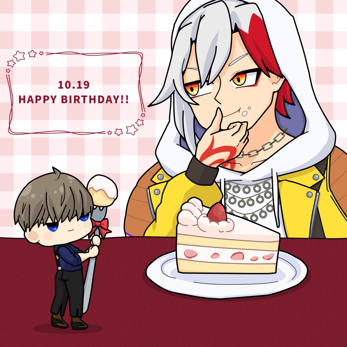 kurage_dream's tweet photo. バサラくんお誕生日おめでとうございます！🎂🎉✨
かっこいい時と可愛い時のギャップが好きすぎてすっかり沼の住民です(  ´ཫ`)❤️

素敵タグ使わせていただきました🙏

＃バサラ生誕祭2026
＃バサラ誕生祭2026 https://t.co/iNIdRBpSJv
