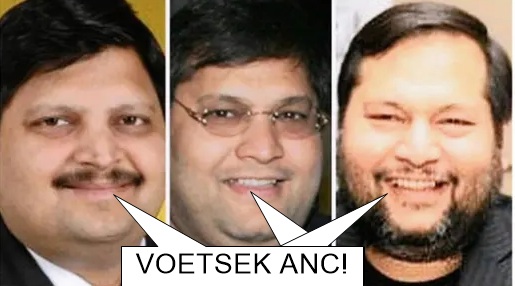 PositivelyNot's tweet photo. ...let's just remind KZN voters that Duduzane Zuma was the personal conduit between the Gupta Brothers and his father President Jacob Zuma during the State Capture years. Duduzane was paid by the Guptas to retain his father's blessing and approval while they looted SA broken! https://t.co/huKtqPbpgT