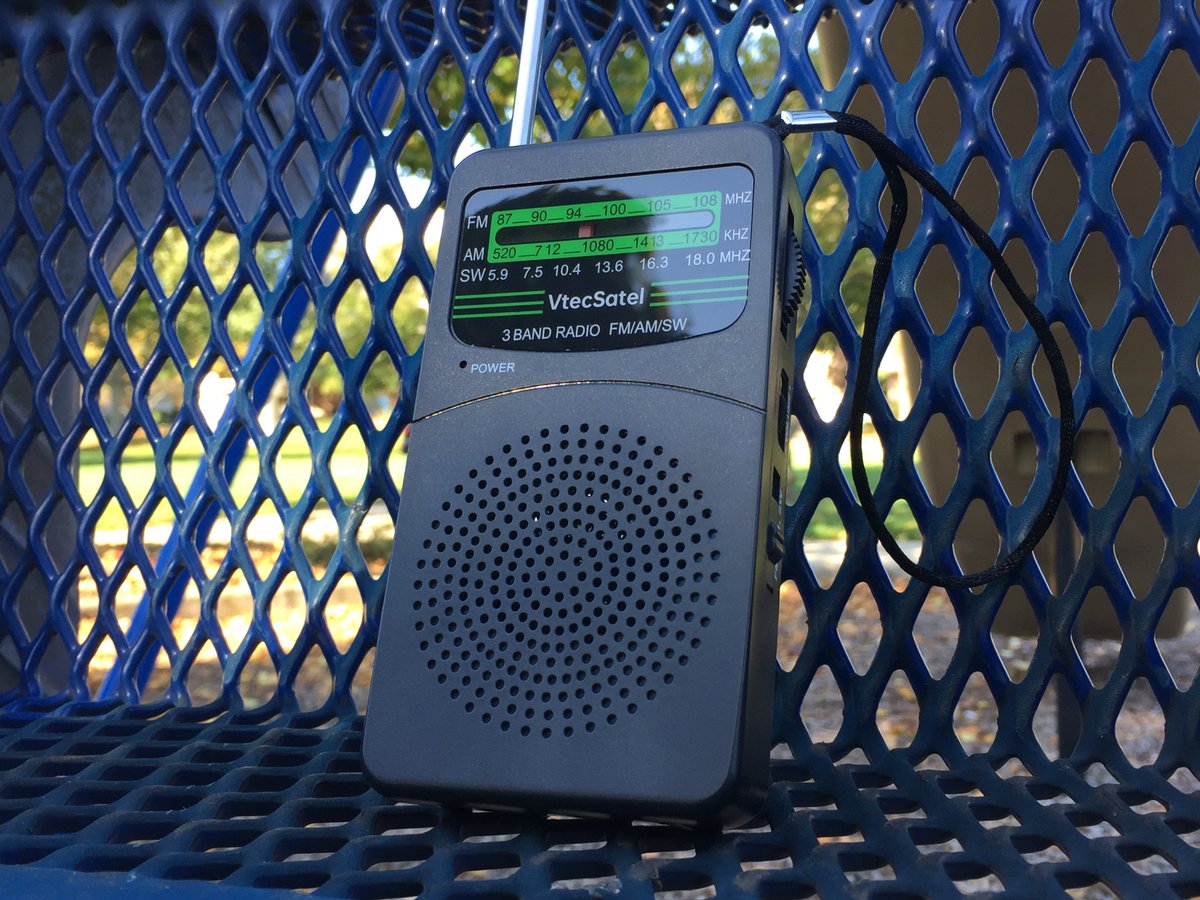 todderbert's tweet photo. Day Nine of my Thirty Day Challenge with the VtecSatel TG-99 AM FM SW Radio.

The VtecSatel out in the Cold morning air.  In the Forties :)

(paid link) As an Amazon Associate I earn from qualifying purchases.

The TG-99 for $7.99 at Amazon USA: 

https://t.co/Wc6woDKVJJ https://t.co/QpyghW3buK