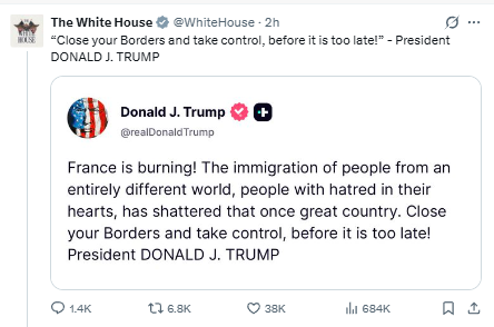 YourAnonCentral's tweet photo. Gee... whoever could be behind the disinformation and disruption campaign targeting France? What a mystery.

🤔 

➡️🇷🇺🇺🇸🇮🇱⬅️ https://t.co/pAa1Qa08eY