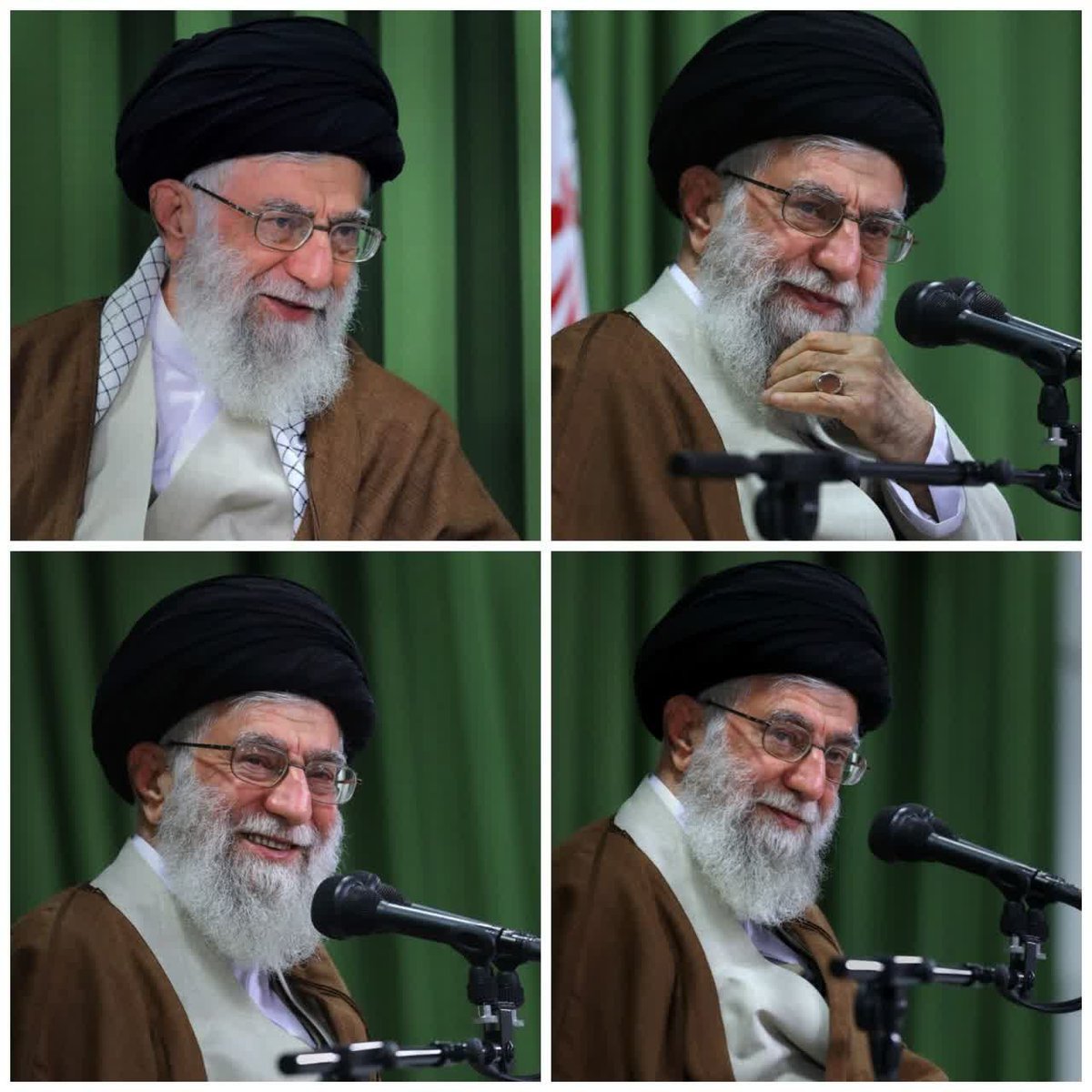 Rana_Hosseini2's tweet photo. ⚫️ تصاویری از رهبر شهید انقلاب در دیدار نخبگان جوان علمی. 
#رهبر_شهید https://t.co/oY6yP7G9JR