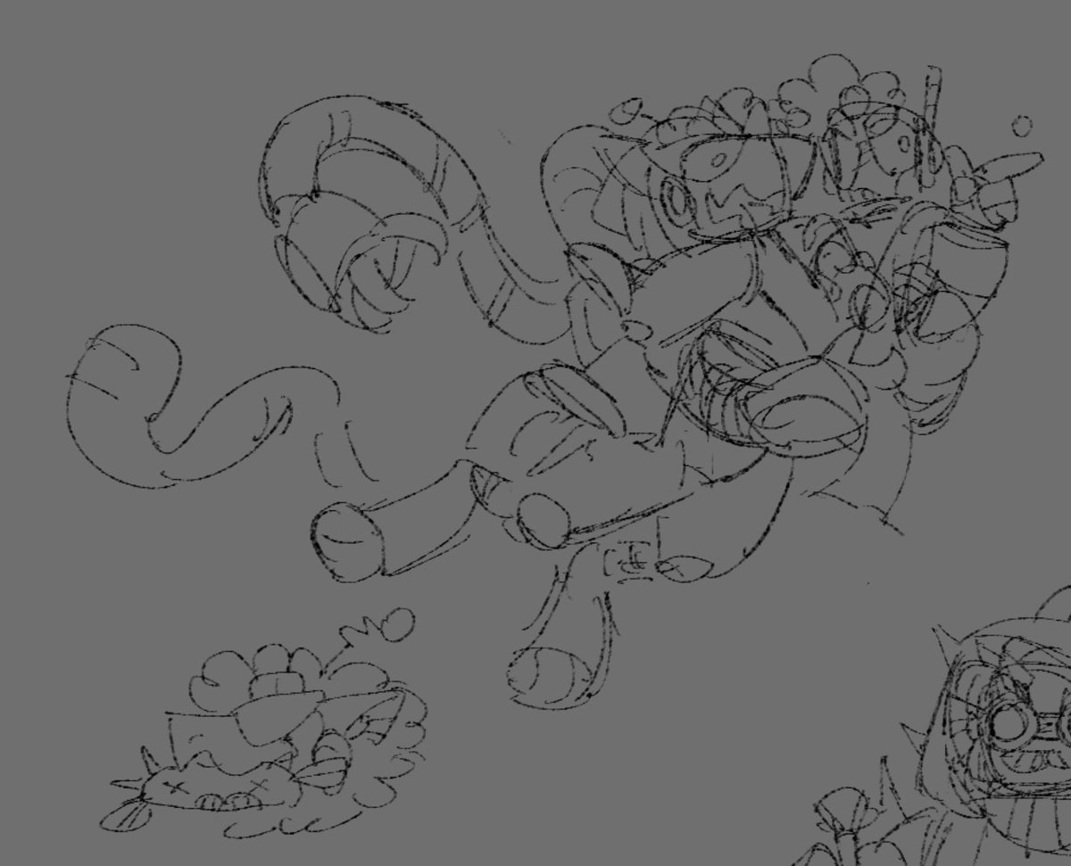 nehctikegarim's tweet photo. was gonna draw the clooless detectives today but I got distracted https://t.co/UOXi31zJwd