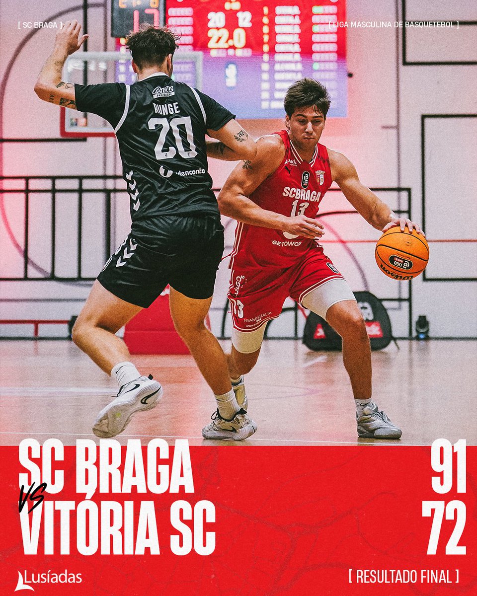 Modalidades_SCB's tweet photo. Vitória no dérbi do Minho! 🔥
#BasquetebolSCB https://t.co/dZUMawFCvw