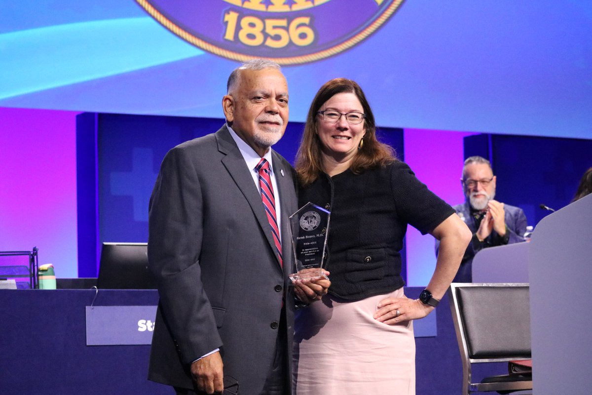 CMAdocs's tweet photo. “Protect the patient. Strengthen the profession. Defend science and truth.”

In his farewell address to #CMAHOD, CMA President Dr. René Bravo urged physicians to persevere with courage, humility and compassion. Thank you, Dr. Bravo, for your leadership and service. https://t.co/jpvLIqWaon