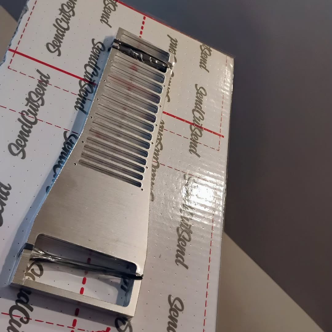 sendcutsend's tweet photo. making guitars with sheet metal https://t.co/lYZYmzbCna