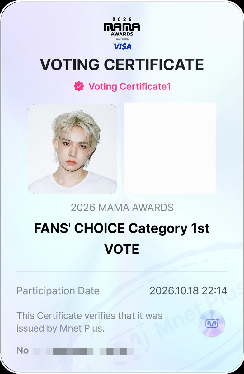m_yupar04's tweet photo. I vote for #EVAN on #2026MAMAVOTE https://t.co/WlGekkQTrS