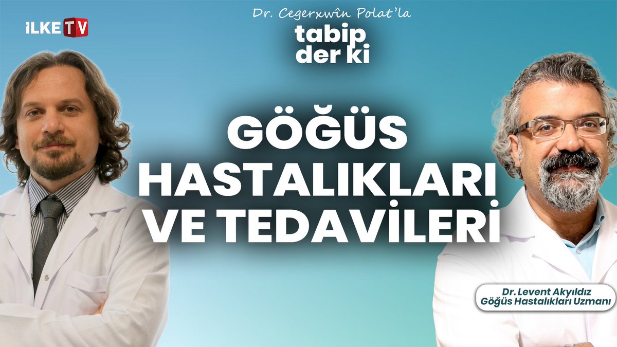 ilketvcomtr's tweet photo. 🔹Göğüs hastalıkları ve tedavileri nelerdir?
🔹Antibiyotikler nasıl kullanılmalı ve hekim kontrolü neden önemli?
🔹Grip aşısı ve zatürre aşısı olmak gerekli mi? Kimler için gerekli?

🗣️Kardiyoloji uzmanı Dr. Cegerxwîn Polat soruyor; Göğüs Hastalıkları uzmanı Dr. Levent Akyıldız cevaplıyor

@CegergunPolat @leventakyildiz 

İzlemek için: https://t.co/XETDDRFlrs